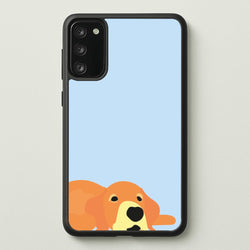 Laying and chilling - Dog Patterns  - Dog Patterns Phone Case for Galaxy S20