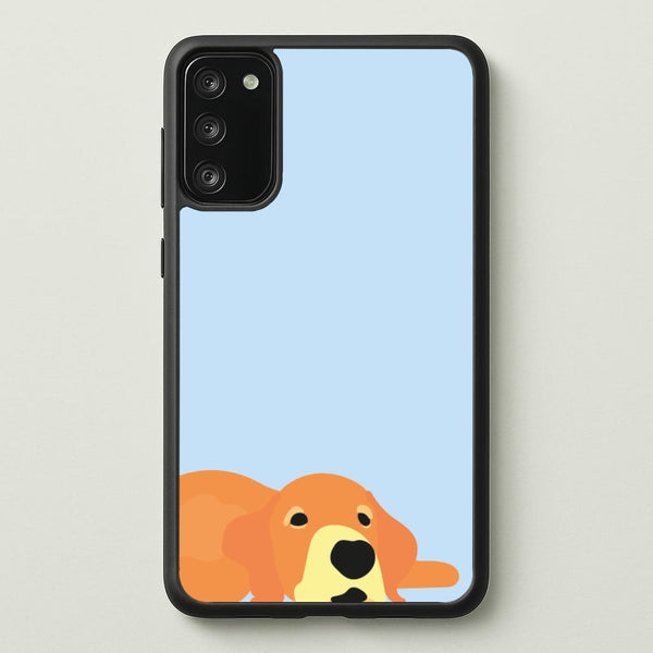 Laying and chilling - Dog Patterns  - Dog Patterns Phone Case for Galaxy S20