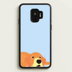 Laying and chilling - Dog Patterns  - Dog Patterns Phone Case for Galaxy S9