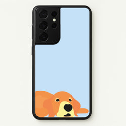 Laying and chilling - Dog Patterns  - Dog Patterns Phone Case for Galaxy S21 Ultra