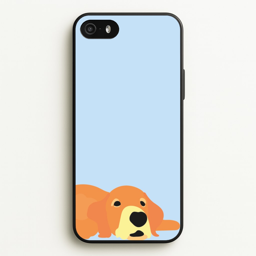 Laying and chilling - Dog Patterns  - Dog Patterns Phone Case for iPhone 5 / 5s / SE 2016