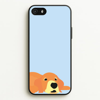Laying and chilling - Dog Patterns  - Dog Patterns Phone Case for iPhone 5 / 5s / SE 2016