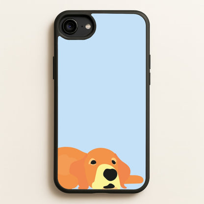 Laying and chilling - Dog Patterns  - Dog Patterns Phone Case for iPhone 6 / 7 / 8 / SE