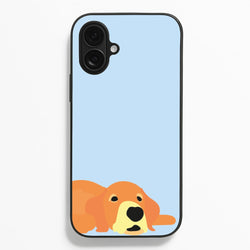 Laying and chilling - Dog Patterns Phone Case