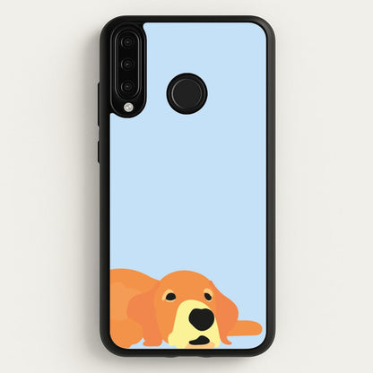 Laying and chilling - Dog Patterns  - Dog Patterns Phone Case for Huawei P30 Lite