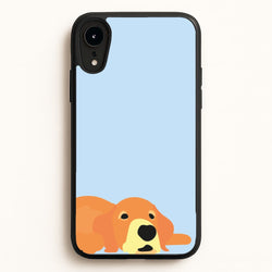 Laying and chilling - Dog Patterns  - Dog Patterns Phone Case for iPhone XR