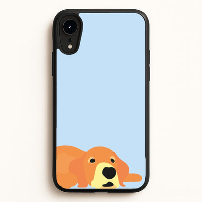Laying and chilling - Dog Patterns  - Dog Patterns Phone Case for iPhone XR