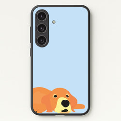 Laying and chilling - Dog Patterns  - Dog Patterns Phone Case for Galaxy S24 Plus