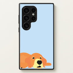 Laying and chilling - Dog Patterns  - Dog Patterns Phone Case for Galaxy S24 Ultra