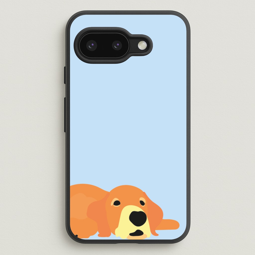 Laying and chilling - Dog Patterns  - Dog Patterns Phone Case for Google Pixel 9a