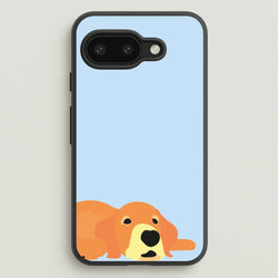 Laying and chilling - Dog Patterns  - Dog Patterns Phone Case for Google Pixel 9a