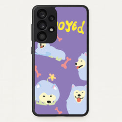 Samoyed - Dog Patterns  - Dog Patterns Phone Case for Galaxy A53