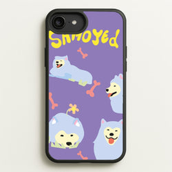 Samoyed - Dog Patterns  - Dog Patterns Phone Case for iPhone 6 Plus / 7 Plus / 8 Plus