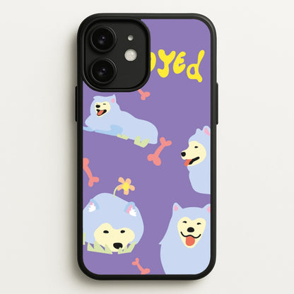 Samoyed - Dog Patterns  - Dog Patterns Phone Case for iPhone 11