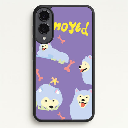 Samoyed - Dog Patterns  - Dog Patterns Phone Case for Galaxy S25 Edge