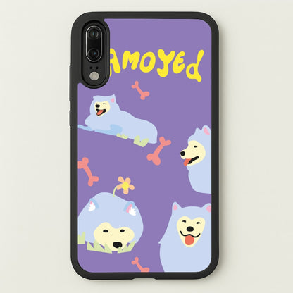 Samoyed - Dog Patterns  - Dog Patterns Phone Case for Huawei P20