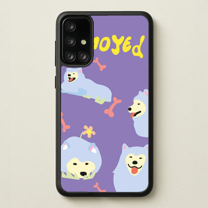 Samoyed - Dog Patterns  - Dog Patterns Phone Case for Galaxy A71
