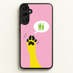 Hi - Dog Patterns  - Dog Patterns Phone Case for Galaxy A34