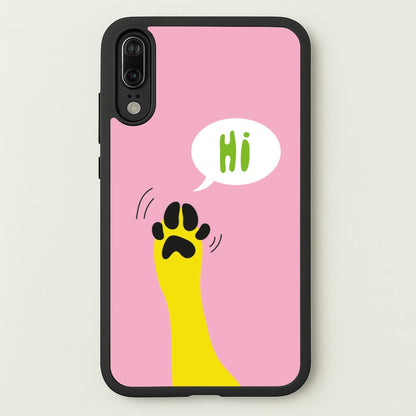 Hi - Dog Patterns  - Dog Patterns Phone Case for Huawei P20