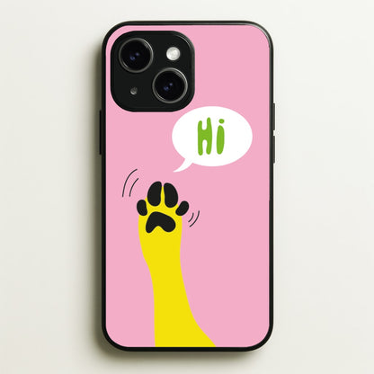 Hi - Dog Patterns  - Dog Patterns Phone Case for iPhone 15