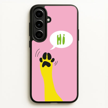Hi - Dog Patterns  - Dog Patterns Phone Case for Galaxy A56