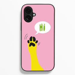 Hi - Dog Patterns  - Dog Patterns Phone Case for iPhone 16 Plus
