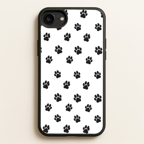 Paw pattern - Dog Patterns  - Dog Patterns Phone Case for iPhone 6 / 7 / 8 / SE