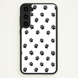 Paw pattern - Dog Patterns  - Dog Patterns Phone Case for Galaxy S23