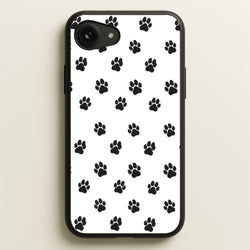 Paw pattern - Dog Patterns  - Dog Patterns Phone Case for iPhone 16e
