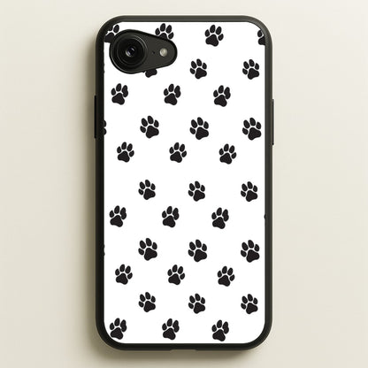 Paw pattern - Dog Patterns  - Dog Patterns Phone Case for iPhone 16e