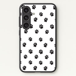 Paw pattern - Dog Patterns  - Dog Patterns Phone Case for Galaxy S24FE