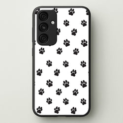 Paw pattern - Dog Patterns  - Dog Patterns Phone Case for Galaxy A55