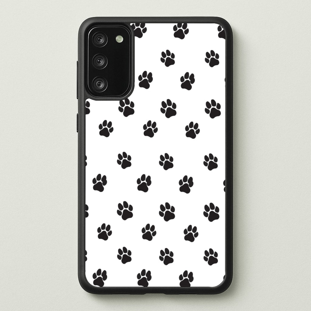 Paw pattern - Dog Patterns  - Dog Patterns Phone Case for Galaxy A41