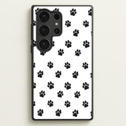 Paw pattern - Dog Patterns  - Dog Patterns Phone Case for Galaxy S25 Ultra