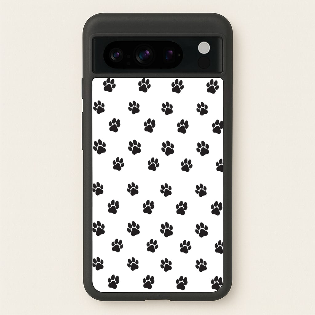 Paw pattern - Dog Patterns  - Dog Patterns Phone Case for Google Pixel 8 Pro