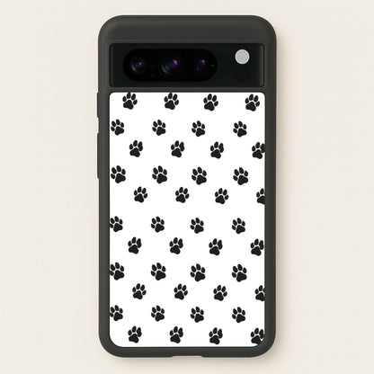 Paw pattern - Dog Patterns  - Dog Patterns Phone Case for Google Pixel 8 Pro