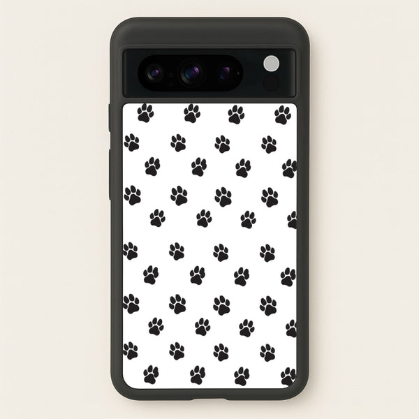 Paw pattern - Dog Patterns  - Dog Patterns Phone Case for Google Pixel 8 Pro