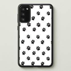 Paw pattern - Dog Patterns  - Dog Patterns Phone Case for Galaxy S20FE