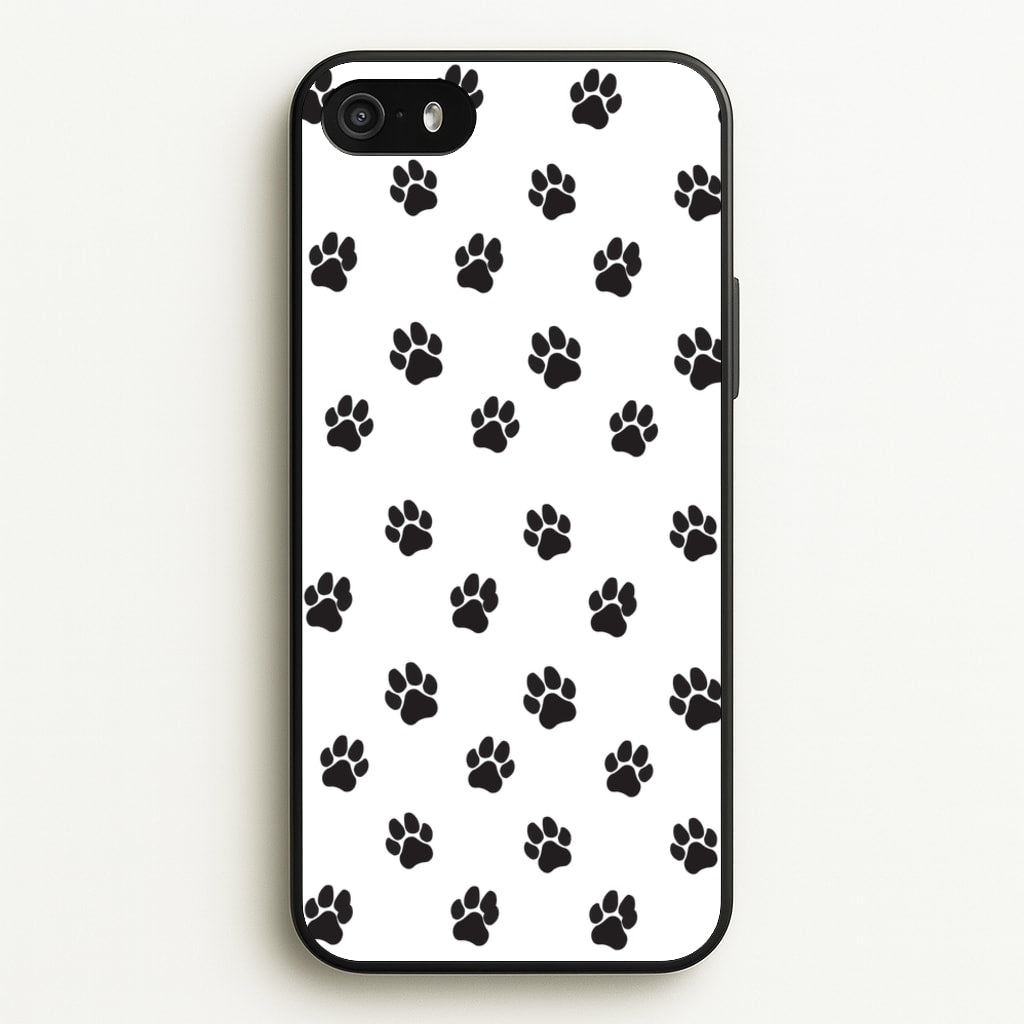 Paw pattern - Dog Patterns  - Dog Patterns Phone Case for iPhone 5 / 5s / SE 2016