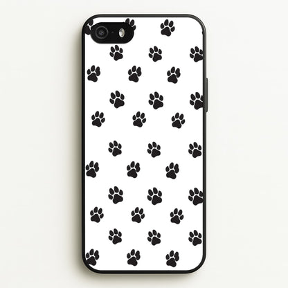Paw pattern - Dog Patterns  - Dog Patterns Phone Case for iPhone 5 / 5s / SE 2016