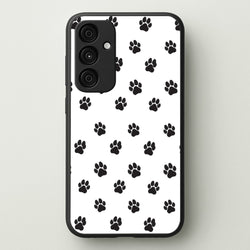 Paw pattern - Dog Patterns  - Dog Patterns Phone Case for Galaxy A35