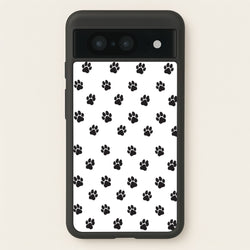 Paw pattern - Dog Patterns  - Dog Patterns Phone Case for Google Pixel 8