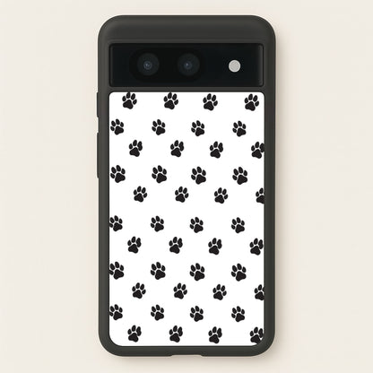 Paw pattern - Dog Patterns  - Dog Patterns Phone Case for Google Pixel 8a