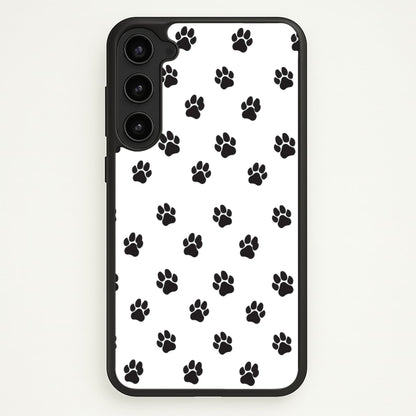 Paw pattern - Dog Patterns  - Dog Patterns Phone Case for Galaxy S23 Plus