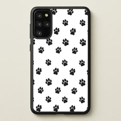 Paw pattern - Dog Patterns  - Dog Patterns Phone Case for Galaxy S20 Plus