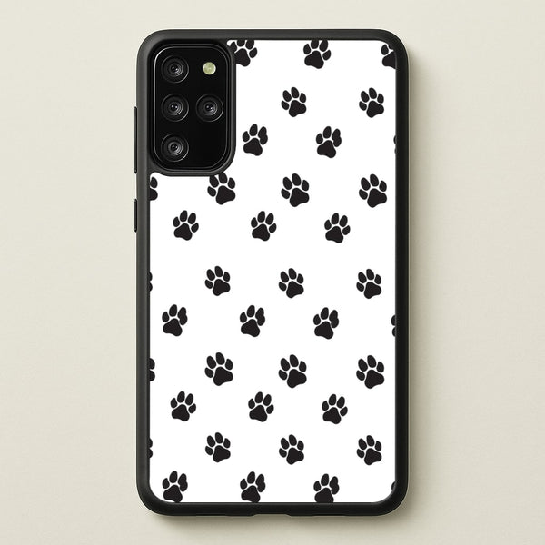 Paw pattern - Dog Patterns  - Dog Patterns Phone Case for Galaxy S20 Plus