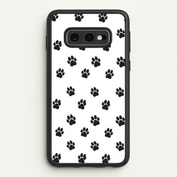Paw pattern - Dog Patterns  - Dog Patterns Phone Case for Galaxy S10e