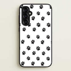 Paw pattern - Dog Patterns  - Dog Patterns Phone Case for Galaxy A54