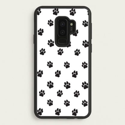 Paw pattern - Dog Patterns  - Dog Patterns Phone Case for Galaxy S9 Plus