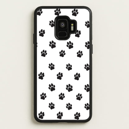 Paw pattern - Dog Patterns  - Dog Patterns Phone Case for Galaxy S9